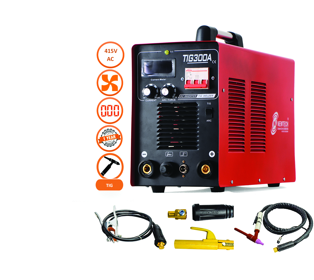 TIG 300 Welding Machine by Newtech Technology in Surat - India