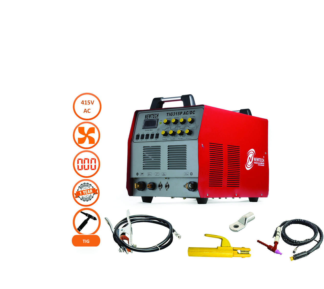 TIG 315 ACDC Welding Machine by Newtech Technology in Surat - India